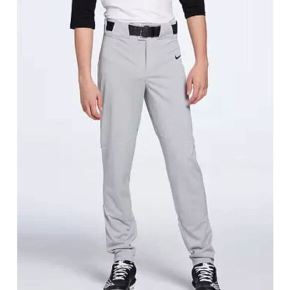 NWOT/EUC Nike Men’s Baseball Pants Gray Size L - Picture 1 of 8